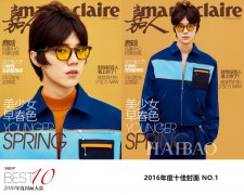 鹿晗杜鵑孫儷領(lǐng)銜2016年度十佳封面
